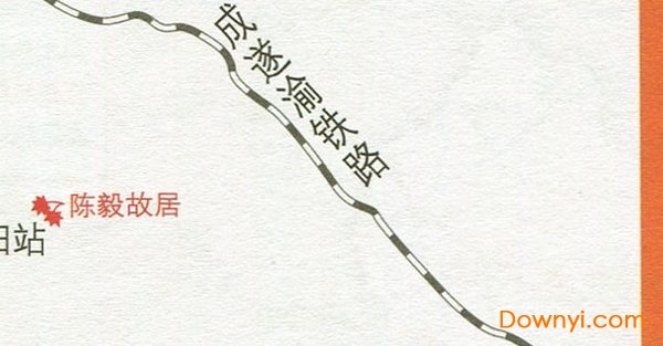 成渝城际铁路线路图下载