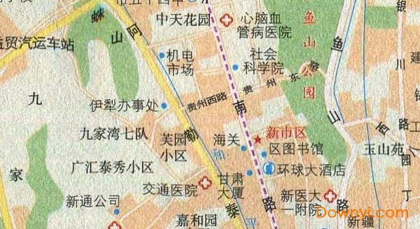 乌鲁木齐旅游地图下载免费版