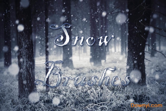 ps雪花笔刷素材 ps雪花笔刷