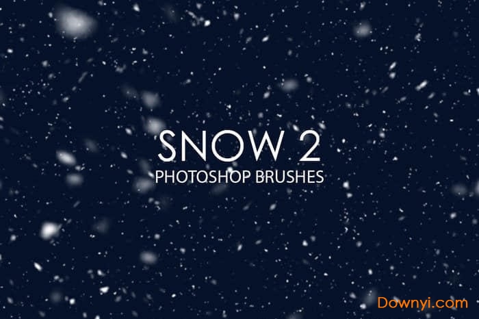 ps雪花笔刷素材下载最新版