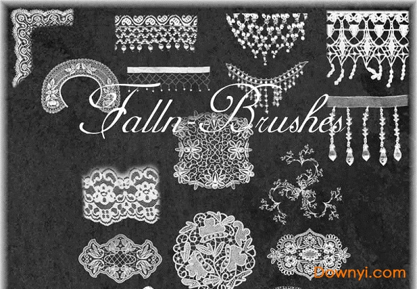 ps蕾丝边笔刷下载最新版
