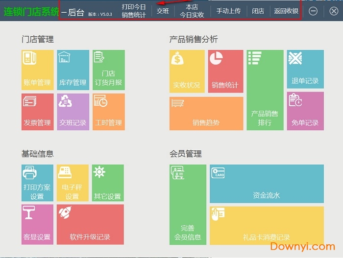 连锁餐饮门店管理系统