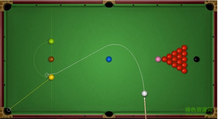 通用台球作弊器 万能台球桌球瞄准器辅助