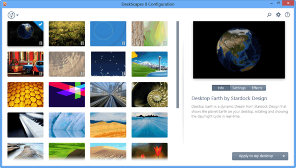 DeskScapes8中文修改版(电脑动态壁纸软件)下载v8.5 win10最新版