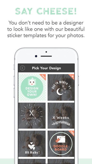 宝宝照片 - 怀孕和里程碑图像