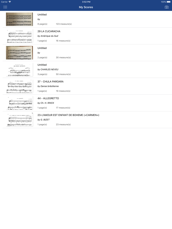 五线谱照片扫描仪 - 乐谱图像识别