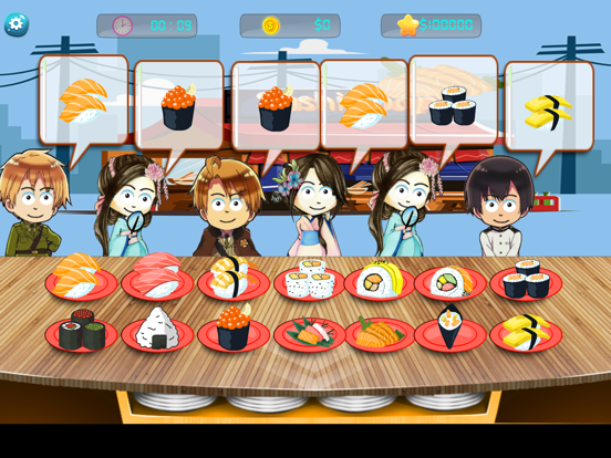 寿司厨师制作餐厅