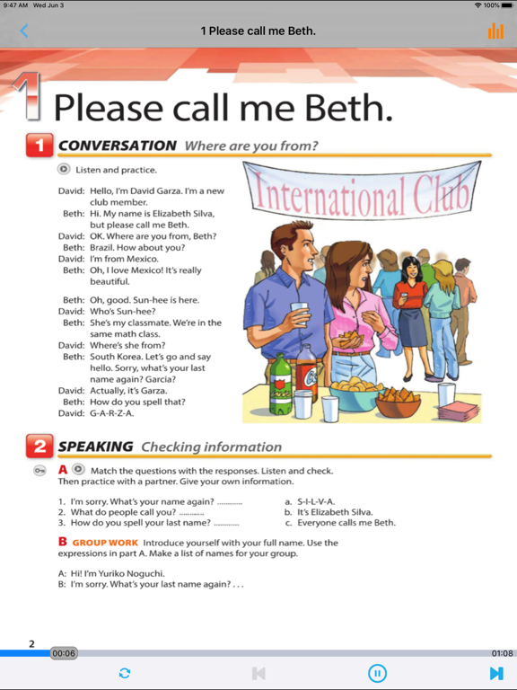 剑桥国际英语教程1级