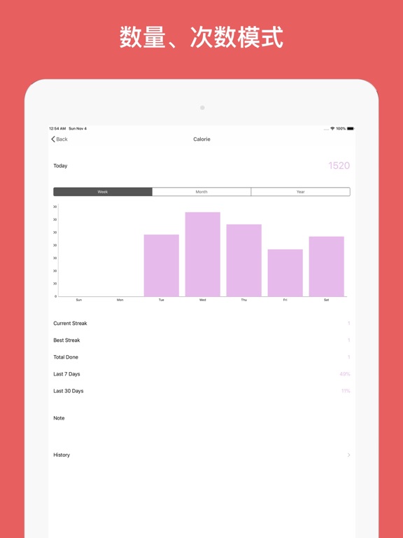 Reach - 养成习惯、目标追踪