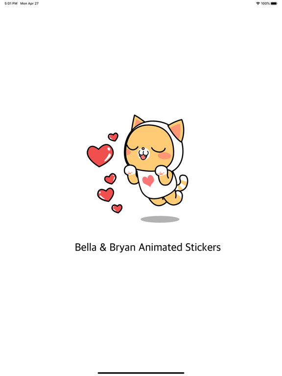 贝拉和布里安 — iMessage 动态贴纸