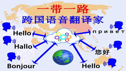 跨国语音翻译家 - 讲话和翻译 即时翻译 立即翻译 同声翻译
