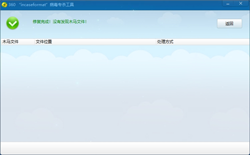 360incaseformat病毒专杀工具2021下载v1.0 官方版