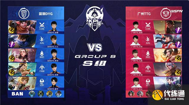 王者荣耀比赛回顾_深圳DYG战胜