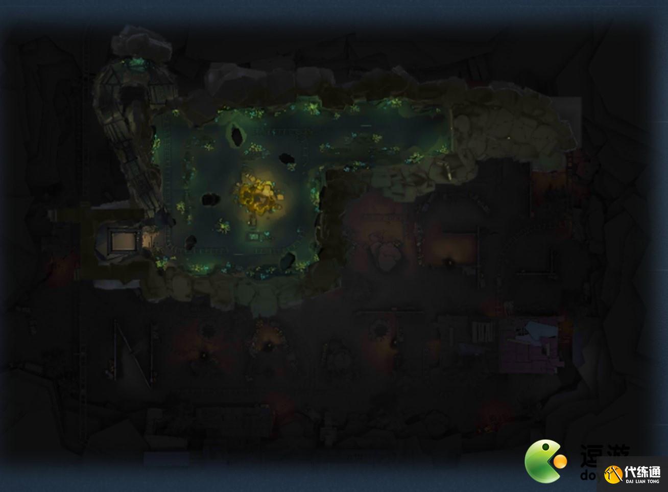 第五人格闪金石窟地窖刷新点位置