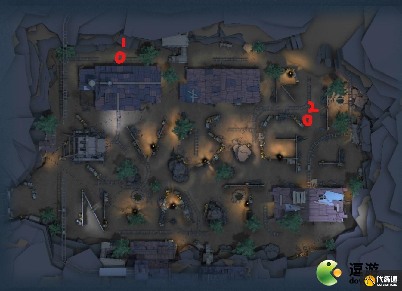 第五人格闪金石窟地窖刷新点位置