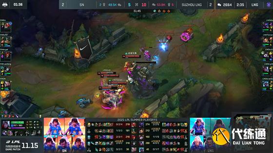 LOL-LPL:Light超神不死薇恩“请神上身”,LNG鏖战五局3-2淘汰SN