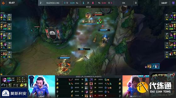 LOL-LPL:Light超神不死薇恩“请神上身”,LNG鏖战五局3-2淘汰SN