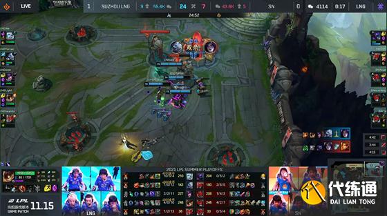 LOL-LPL:Light超神不死薇恩“请神上身”,LNG鏖战五局3-2淘汰SN