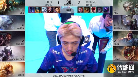 LOL-LPL：icon“快乐风男”亚索抓崩369船长，LNG