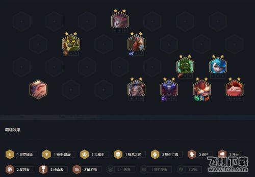 LOL云顶之弈11.16丧尸拼阵容玩法攻略_52z.com LOL云顶之弈11.16丧尸拼阵容玩法攻略_52z.com