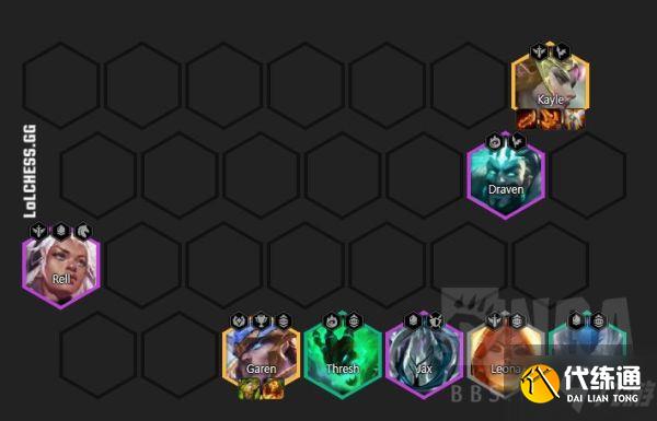 《云顶之弈》11.16版4骑士德莱文天使双C阵容