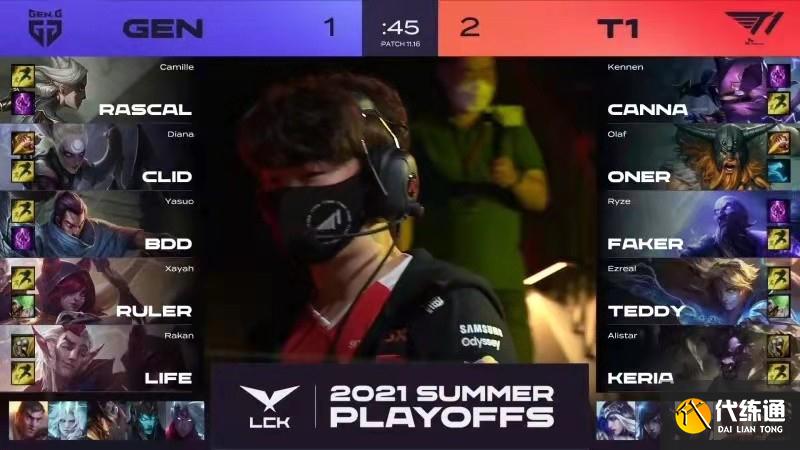 Faker是Goat!T1击溃GG打破魔咒,LOL官方发文致敬,笑笑的话应验