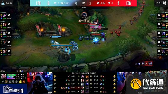 LOL-LPL：Viper厄斐琉斯绝境三杀，EDG