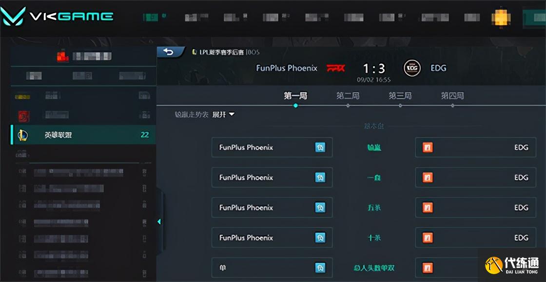 LOL-LPL：Viper厄斐琉斯绝境三杀，EDG