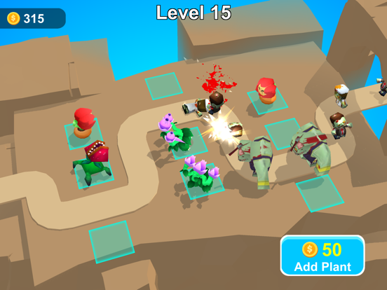 植物大战-僵尸世界3D合成塔防