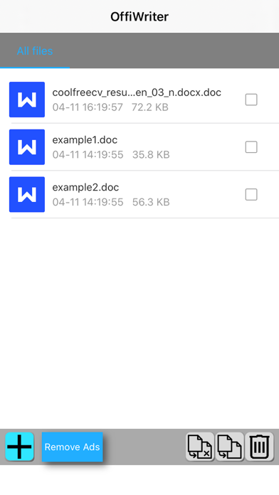 OffiWriter OpenOffice作家的文档编辑器