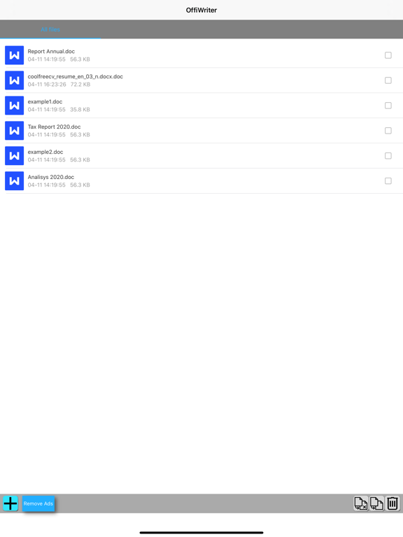 OffiWriter OpenOffice作家的文档编辑器