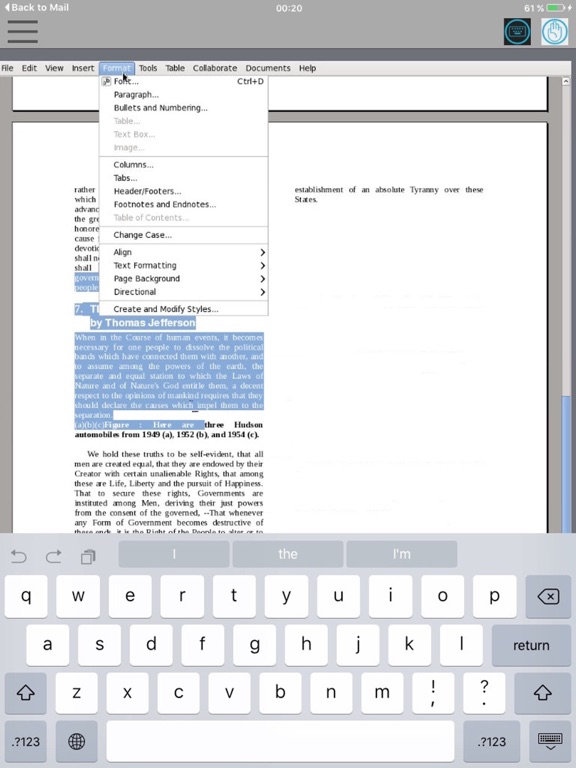 DocsOpen Word文档编辑器 - 对于AbiWord
