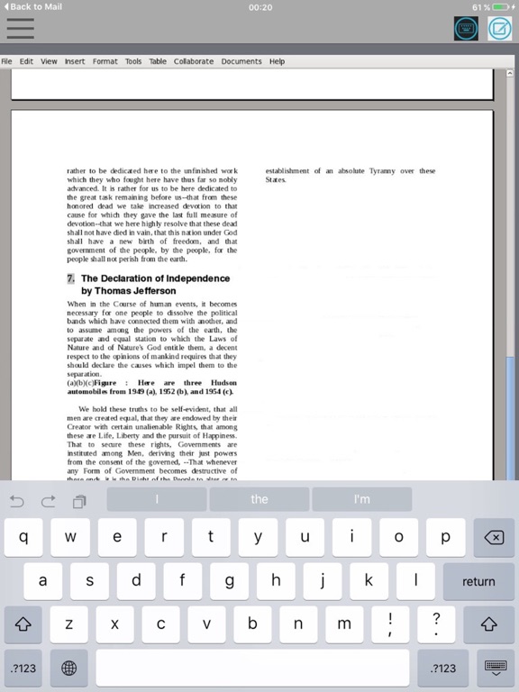 DocsOpen Word文档编辑器 - 对于AbiWord