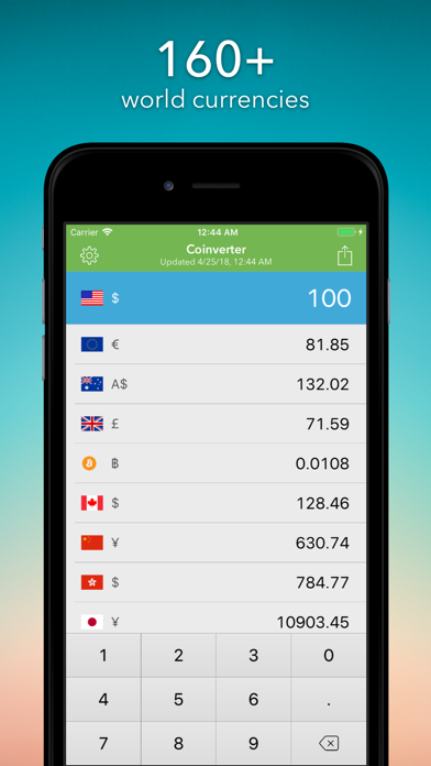 Coinverter货币换算
