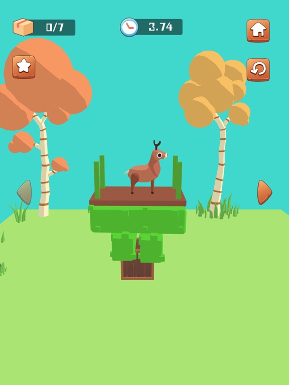 小动物掉下来啦！