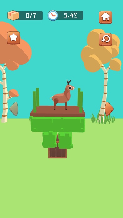 小动物掉下来啦！