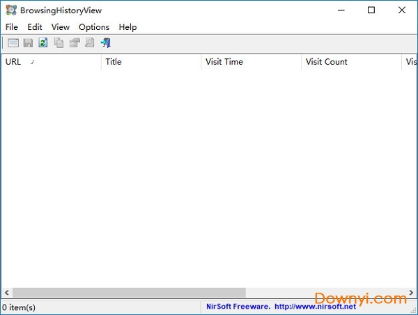 电脑浏览器历史记录查看器(browsinghistoryview)下载v1.44 绿色版