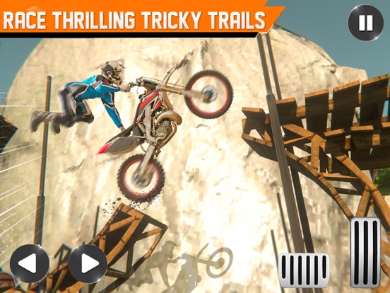 自行车特技赛车游戏