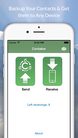 Contaker. 转移联系人.