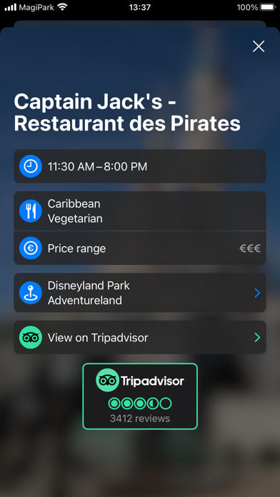 MagiPark巴黎迪士尼乐园了解您最喜爱景点的等待时间