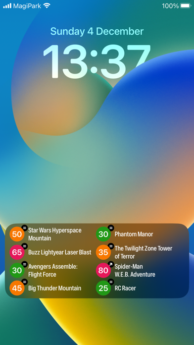 MagiPark巴黎迪士尼乐园了解您最喜爱景点的等待时间