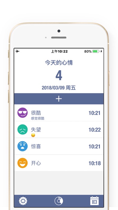 心情日记本MoodTracker - 情绪管理，每日心情分析
