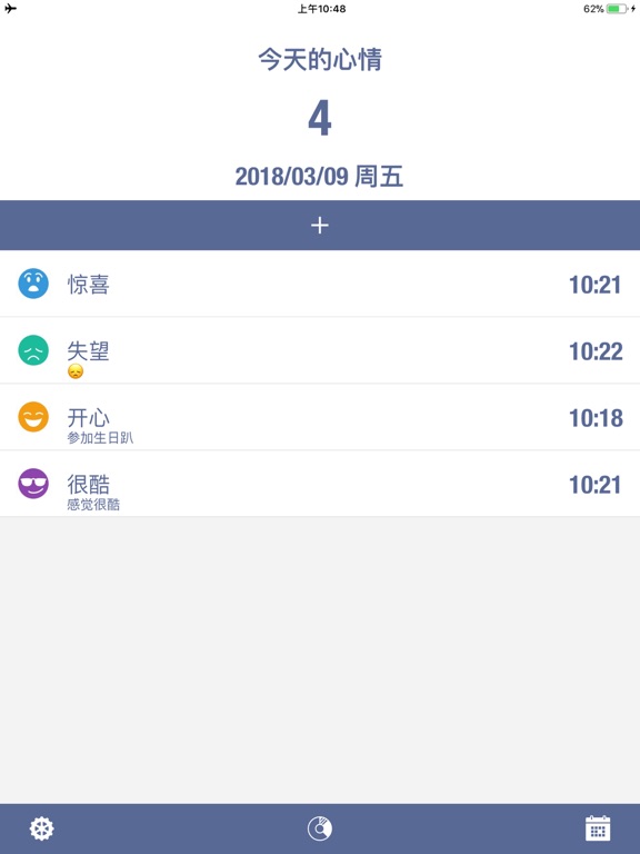 心情日记本MoodTracker - 情绪管理，每日心情分析