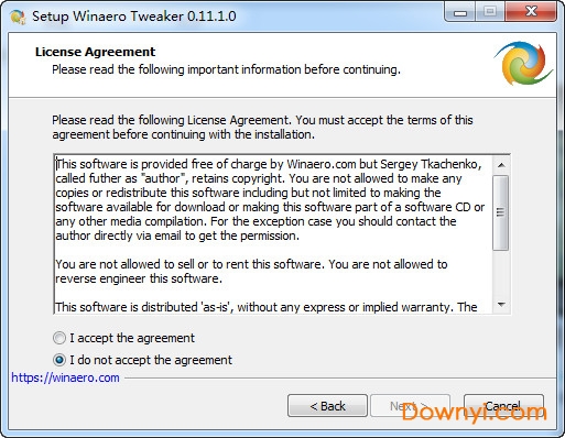 winaero tweaker中文版下载v0.11.1.0 免费版