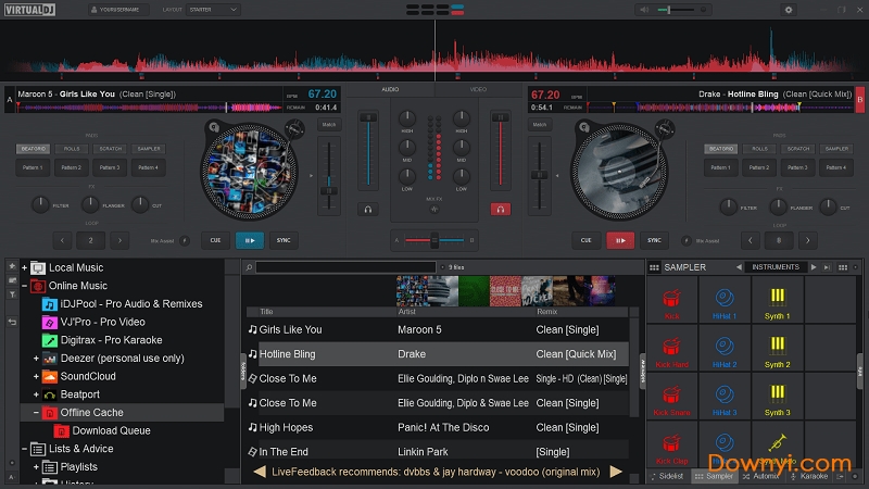 atomix virtualdj pro2021中文最新版下载v8.4.5308 专业版