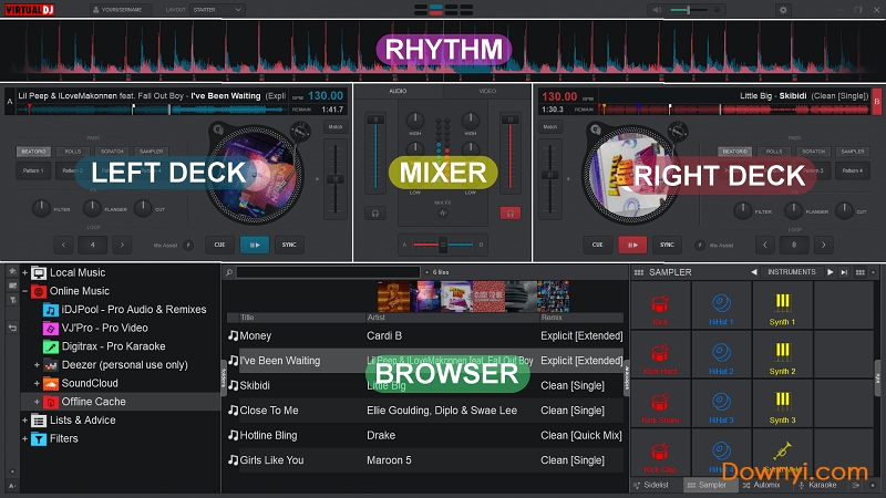atomix virtualdj pro2021中文最新版下载v8.4.5308 专业版