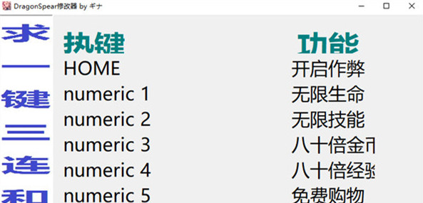 龙之矛修改器最新版下载