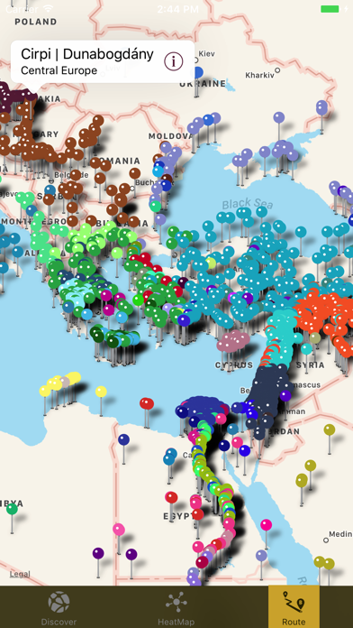 Ancient Pin - 古代地方, 考古地点