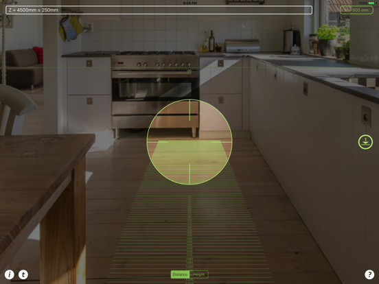 距离和高度户外遥测仪