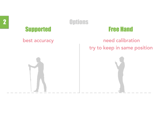 距离和高度户外遥测仪